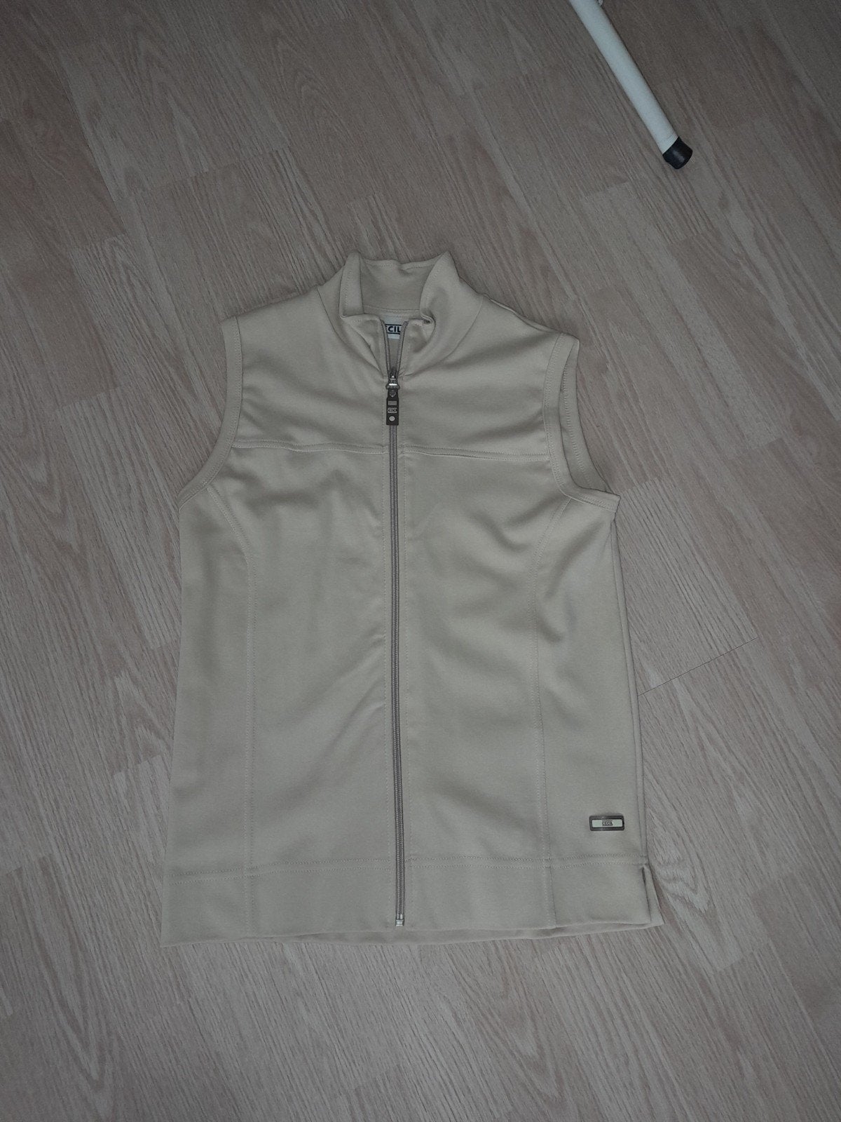 Dunne bodywarmer maat S, Kleding | Dames, Ophalen of Verzenden, Zo goed als nieuw, Maat 36 (S), Beige