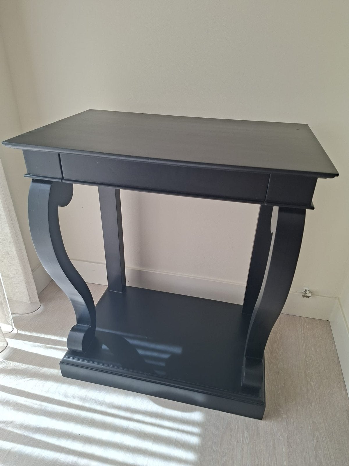 Wandtafel L70xB45xH81, Ophalen, 50 tot 100 cm, Rond, Zo goed als nieuw