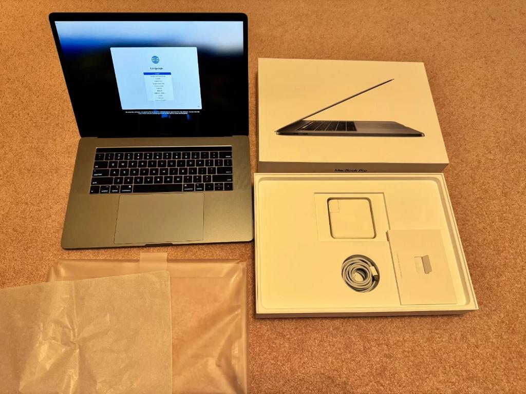 Apple MacBook Pro 15 Touchbar Intel Core i7 16GB RAM 512GB, Computers en Software, Apple Macbooks, MacBook Pro, 2 tot 3 Ghz, 512 GB