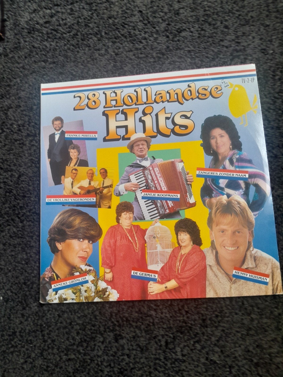 28 Hollandse Hits 2 lp, Ophalen of Verzenden, Gebruikt, 12 inch, Levenslied of Smartlap