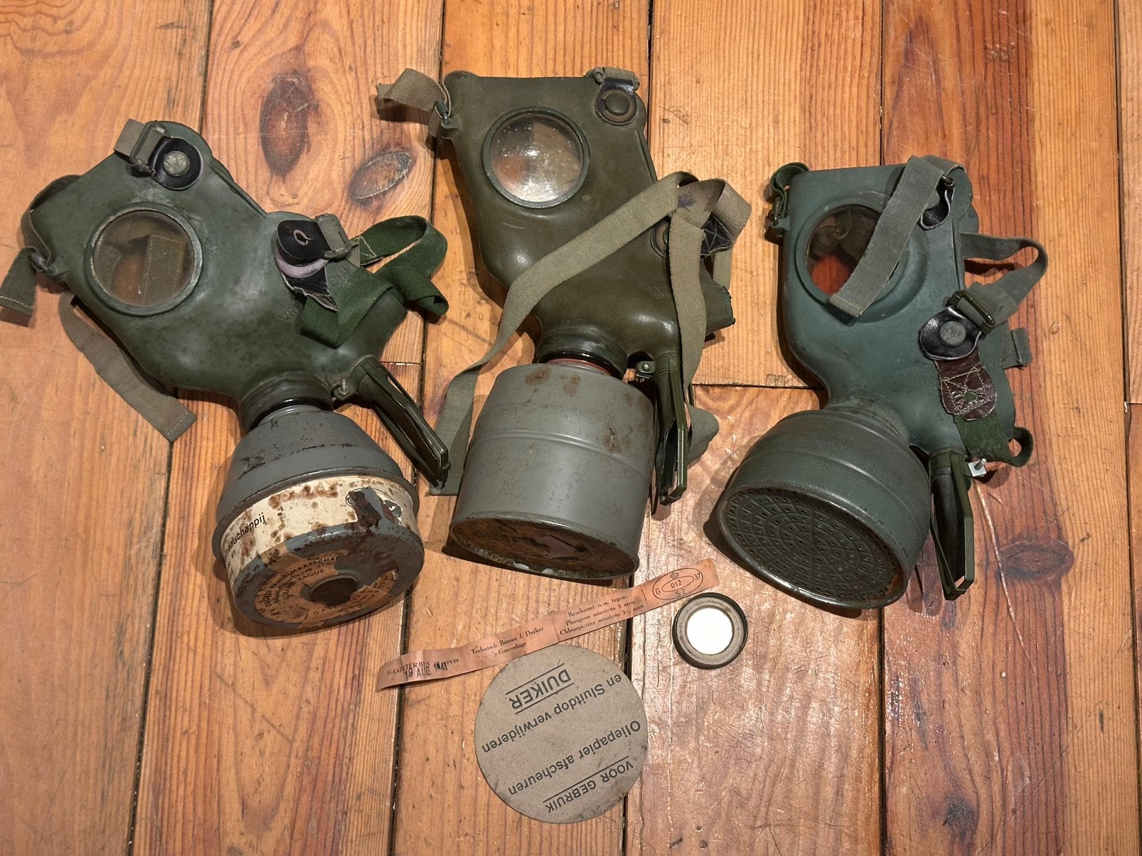 Nederlandse gasmaskers, Ophalen of Verzenden, Landmacht, Nederland, Overige typen