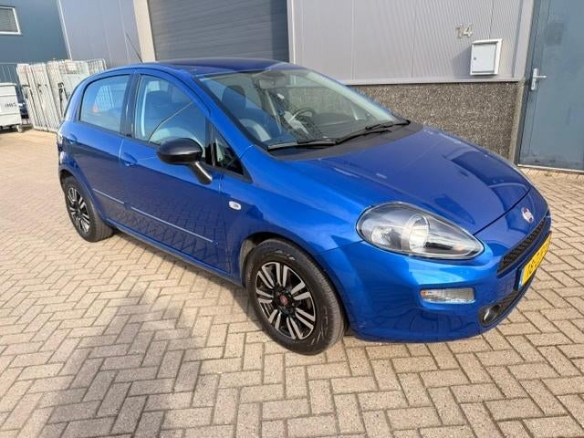Fiat Punto 0.9 Twinair 85 5-D 2012 Blauw, Auto's, Voorwielaandrijving, 49 €/maand, Origineel Nederlands, Handgeschakeld