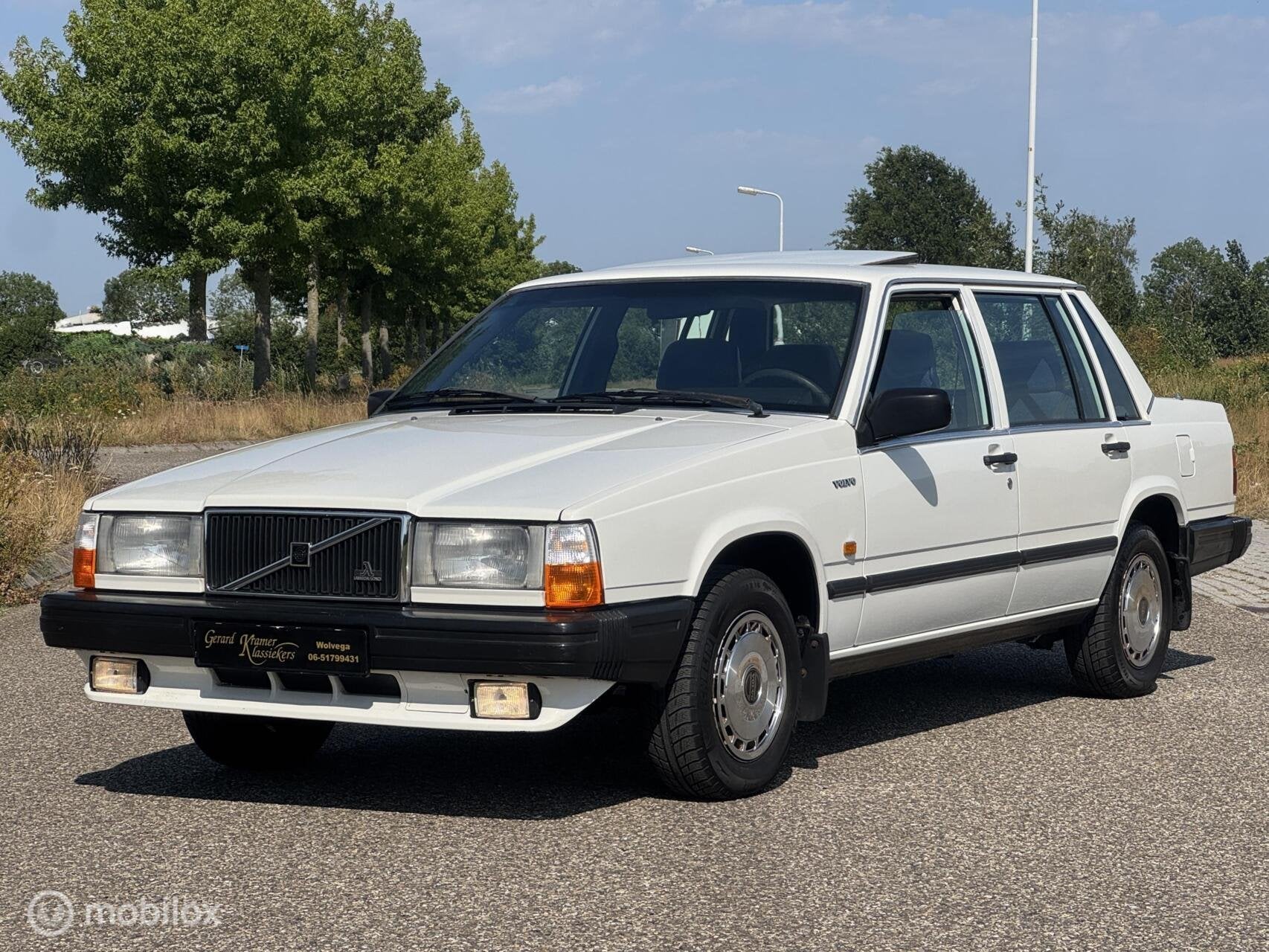 Volvo 740 2.3i GL 1987, Auto's, 116 pk, Wit, Handgeschakeld, Volvo