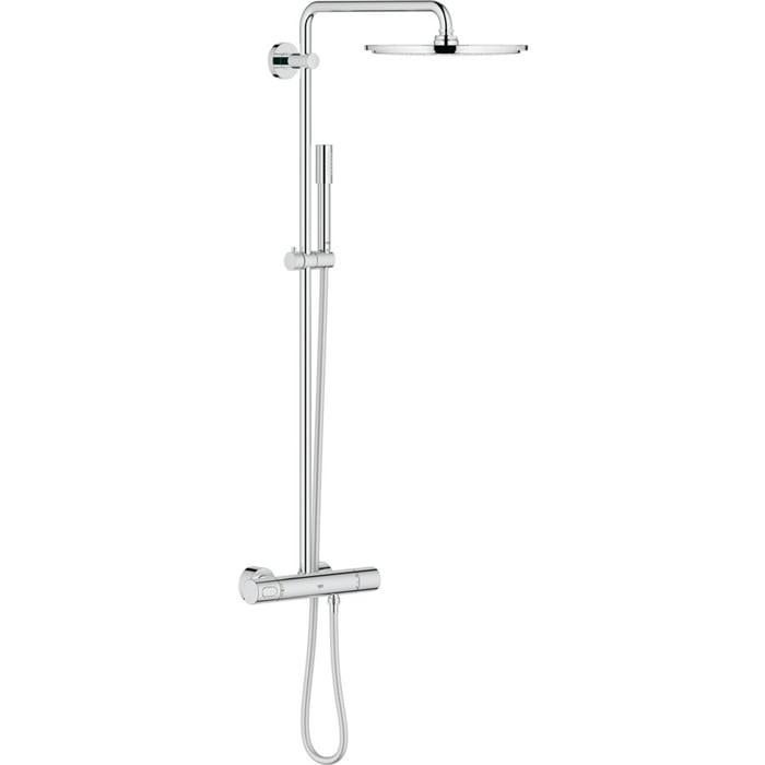 GROHE 48053000 regendouche te laag, verlengset eenv. Wissele, Ophalen of Verzenden, Nieuw, Chroom, Douche