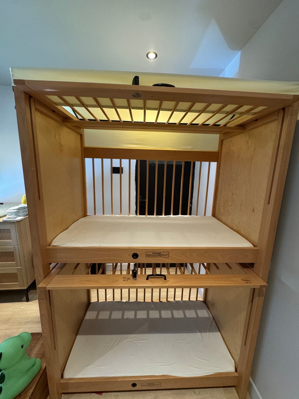 Stapelbed/Ledikant voor baby's en peuters, Ophalen, Gebruikt, Ledikant