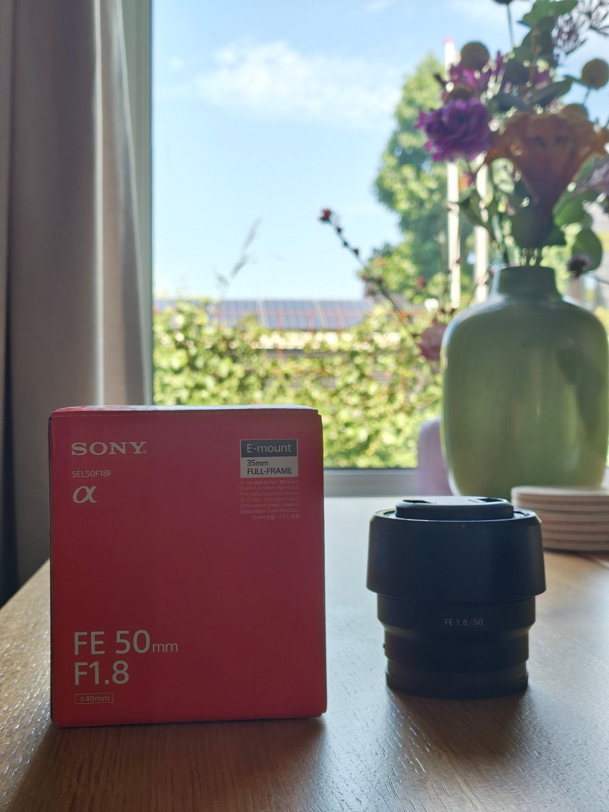 Sony FE 50mm F1.8, Sony E-mount, Sony, Ophalen of Verzenden, Zo goed als nieuw