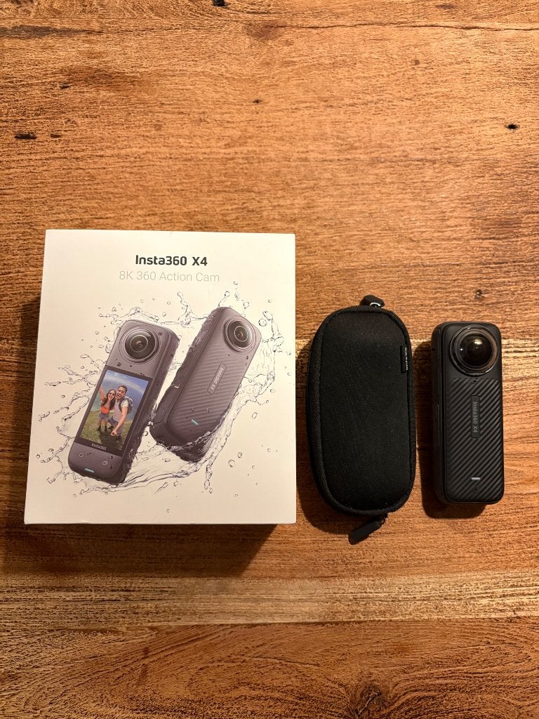 Insta360 X4 8K 360 Action Cam – Zeer nette staat, Audio, Tv en Foto, Ophalen of Verzenden, Zo goed als nieuw, Overige merken
