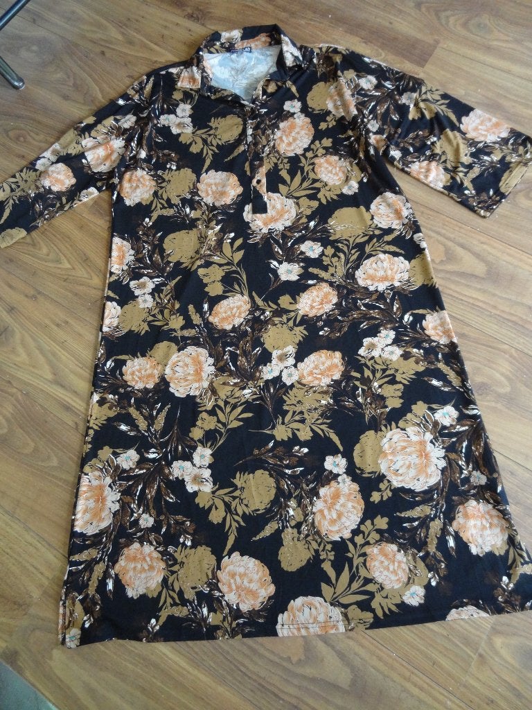 Norah jurk, Kleding | Dames, Jurken, Meerkleurig, Maat 46/48 (XL) of groter, Ophalen of Verzenden, Norah