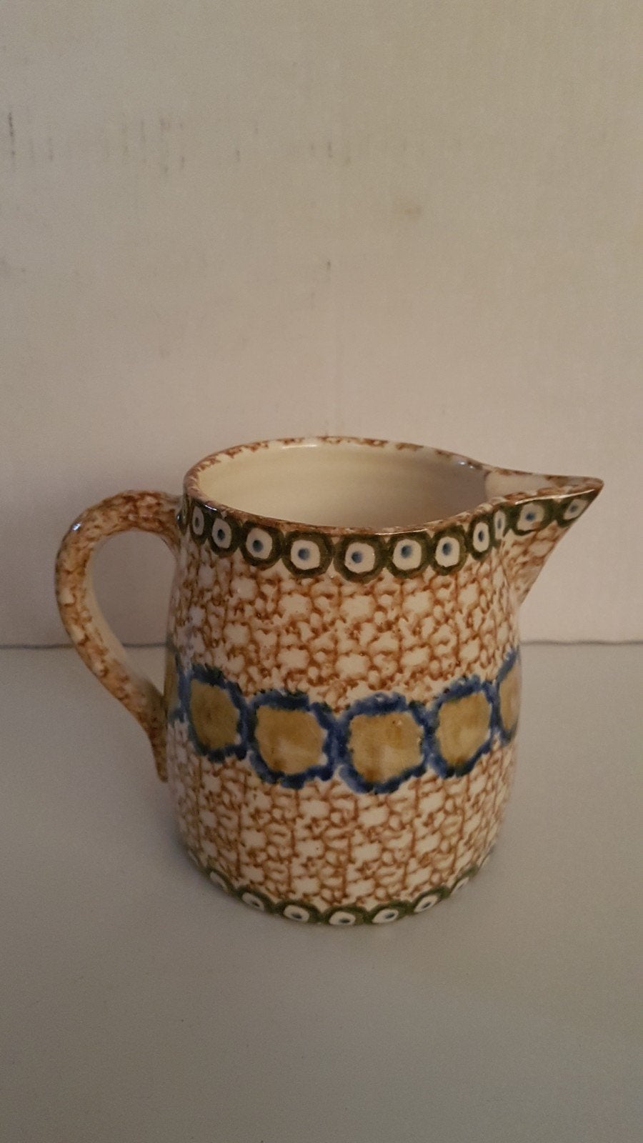 Bunzlau keramiek kannetje, Antiek en Kunst, Antiek | Servies los, Ophalen of Verzenden