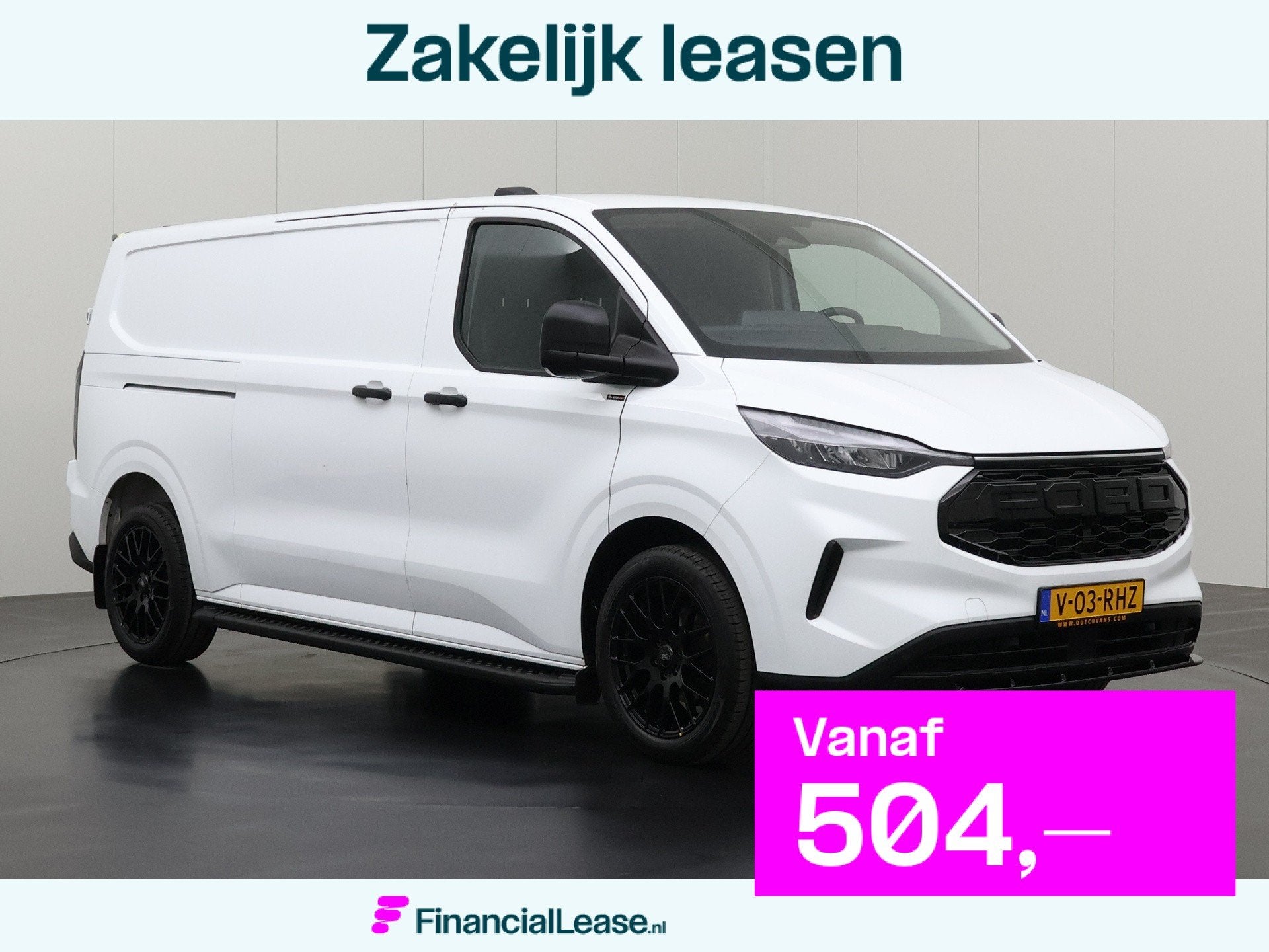 Ford Transit Custom 2.0TDCi 136PK Lang Digital Raptor Sport, Voorwielaandrijving, 1849 kg, 136 pk, Gebruikt