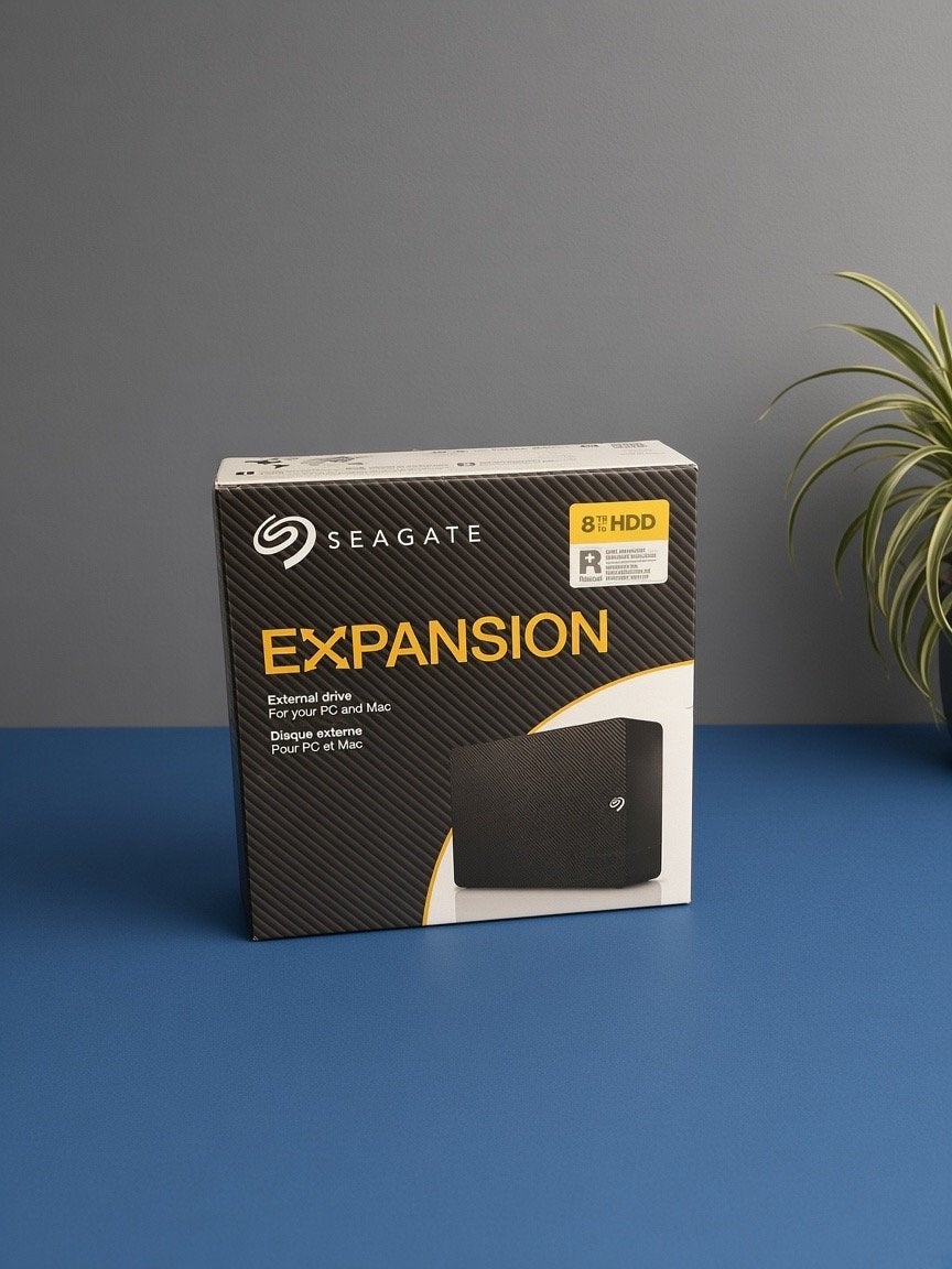 Seagate Expansion 8TB Externe HDD voor PC en Mac, Computers en Software, Harde schijven, Server, HDD, Ophalen of Verzenden, Zo goed als nieuw