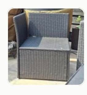 Gratis stoel / tuinstoel / loungestoel, Ophalen, Gebruikt