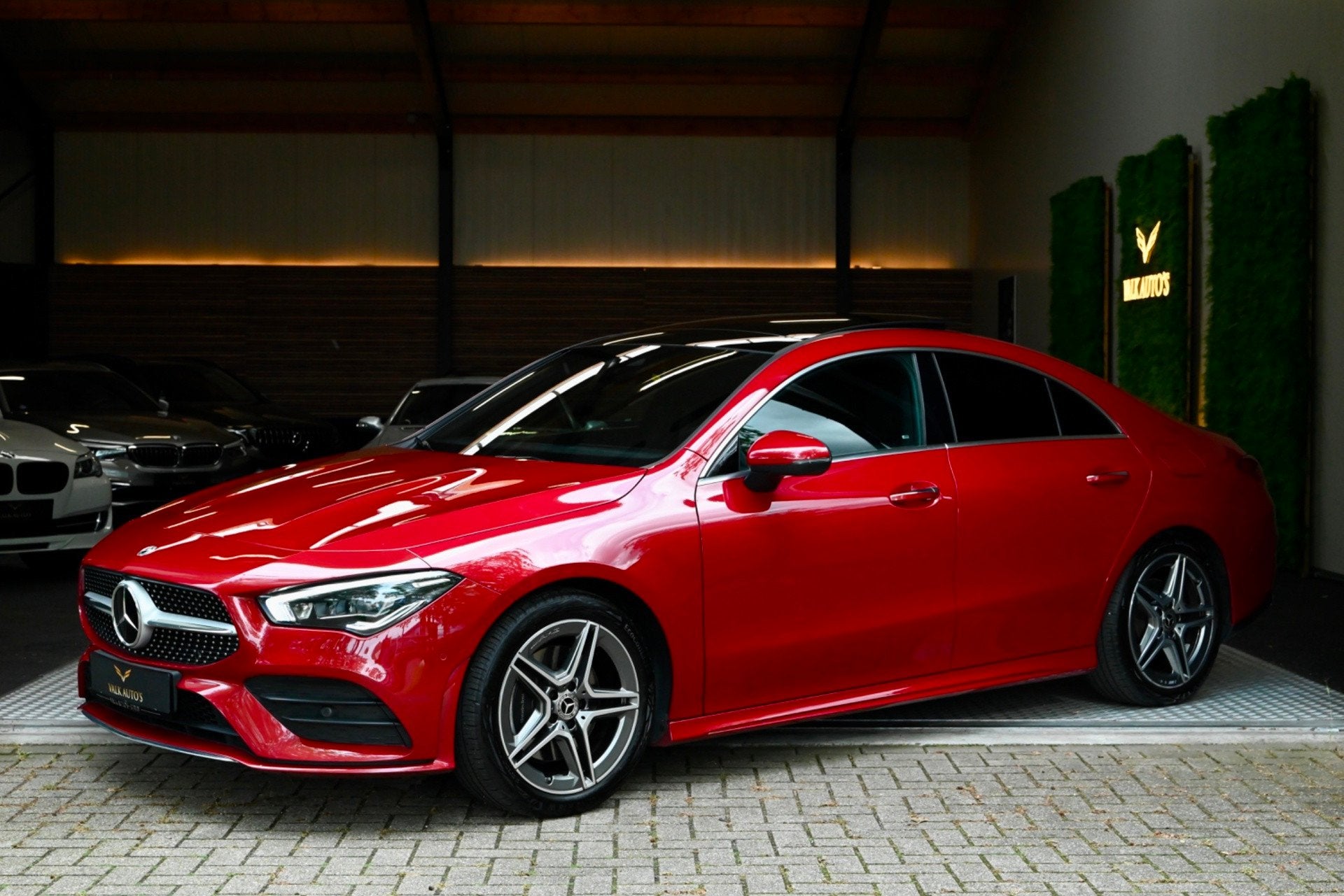 Mercedes-Benz CLA-klasse 200 4-Matic AMG Line - 360 Camera -, Auto's, Automaat, CLA, Zwart, 4 cilinders