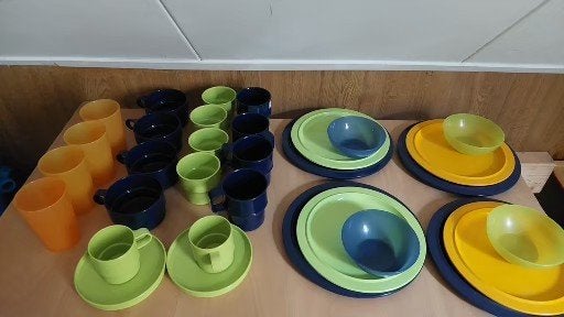 camping servies mepal, Ophalen of Verzenden, Gebruikt