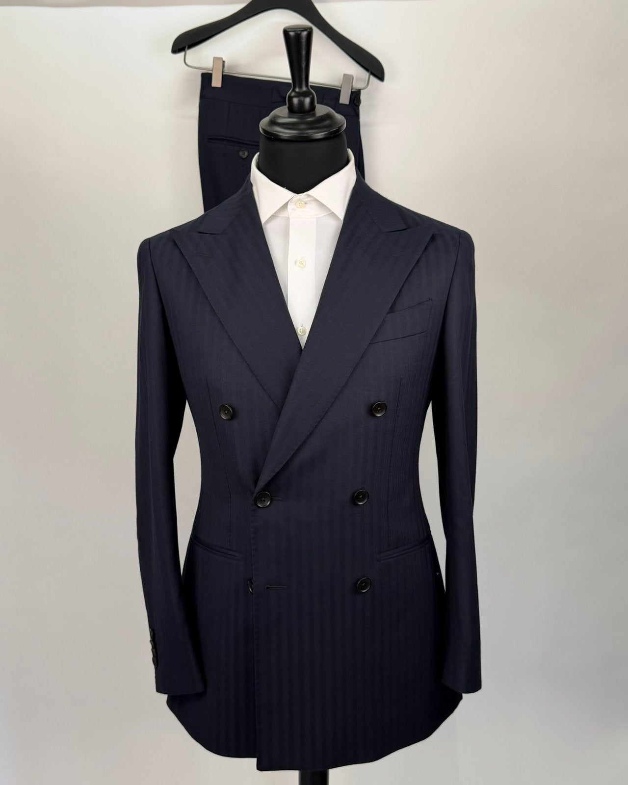 Suitsupply double breasted suit 48, Ophalen of Verzenden, Zo goed als nieuw, Maat 48/50 (M), Blauw