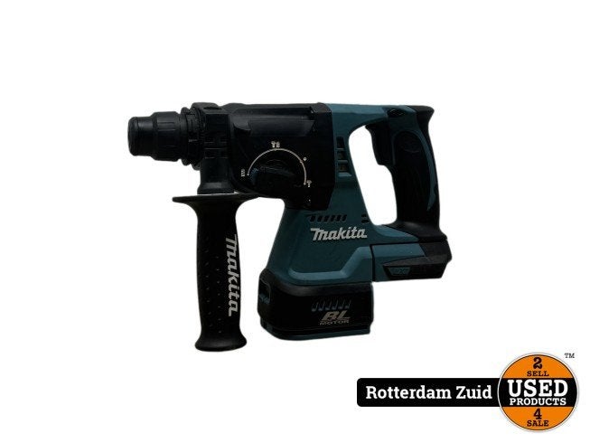 Makita DHR242 Accu Combihamer SDS-Plus 2,0J 18V Basic Body, Makita, Zo goed als nieuw, Support@makita.com, Makita Corporation, 3-11-8, Sumiyoshi-cho, 
Anjo, Aichi 446-8502
Japan