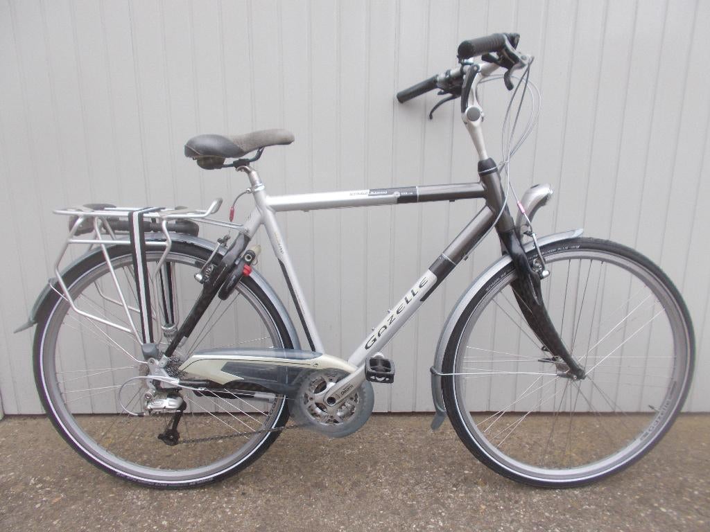 Gazelle Lite Line (Alloy Carbon Concept) - framehoogte 57cm, Ophalen, Velgrem, Versnellingen, Zo goed als nieuw