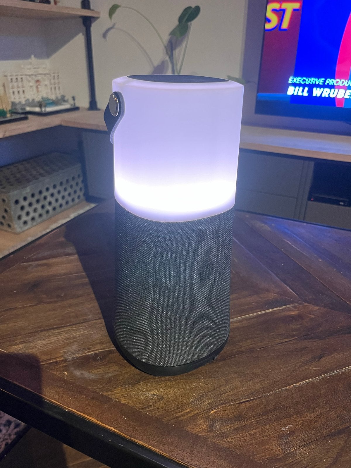 BRAINZ Camping Speaker met LED Lamp, Overige merken, Ophalen of Verzenden, Zo goed als nieuw, Draagbare speaker