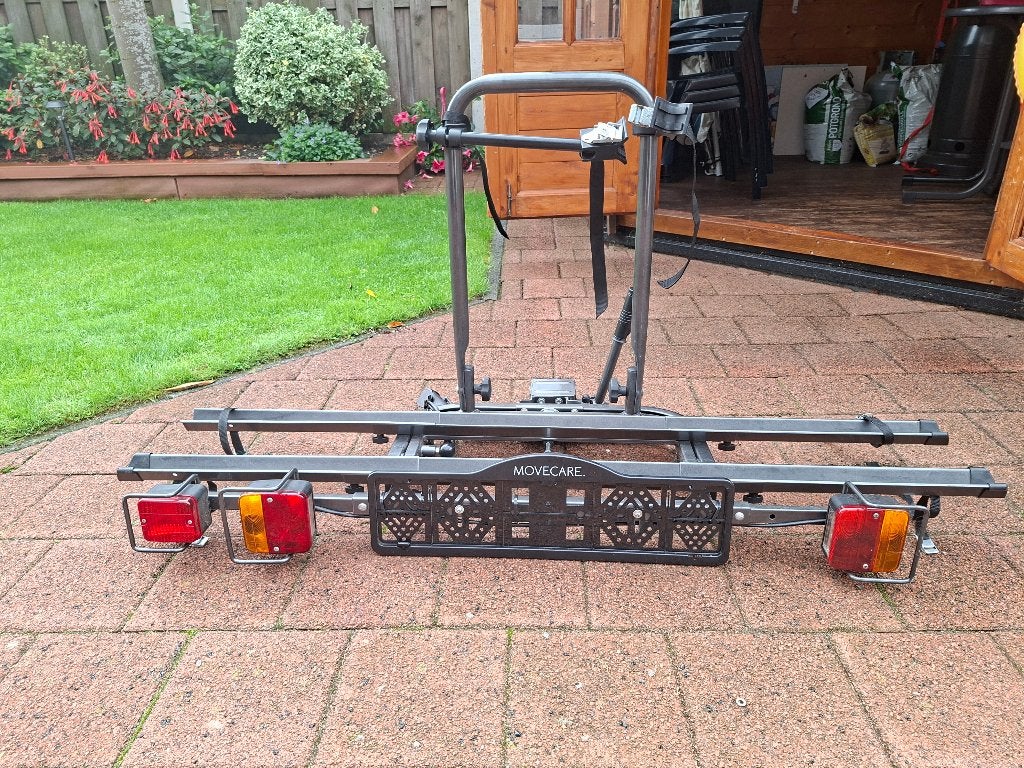 Trekhaakdrager Movecare voor 2 fietsen, Ophalen, Gebruikt, 2 fietsen, Trekhaakdrager