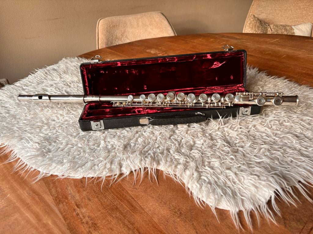 Buffet Crampon Paris Dwarsfluit met koffer, Muziek en Instrumenten, Ophalen of Verzenden, Gebruikt, Dwarsfluit, Met koffer of tas