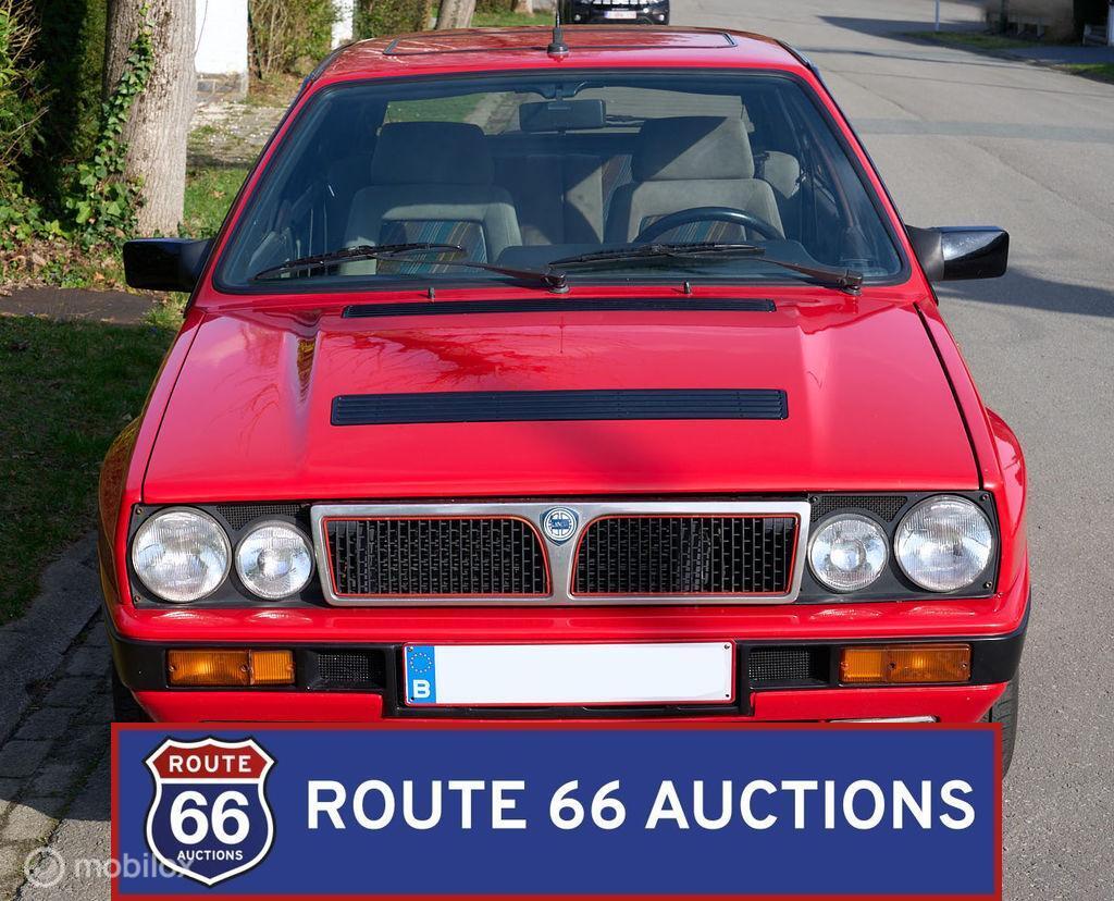 Lancia Delta HF Integrale 16V | 1990 | Route 66 Auctions, Auto's, Oldtimers, Overige carrosserieën, Zwart, Bedrijf, Handgeschakeld