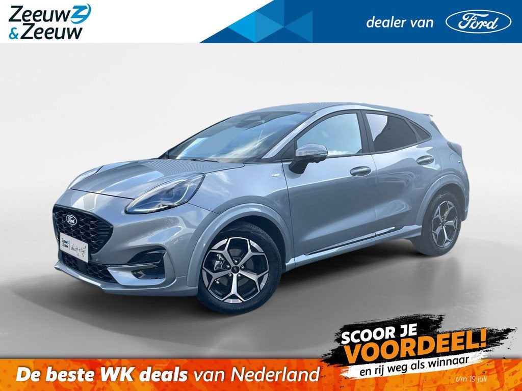 Ford Puma 1.0 EcoBoost Hybrid ST-Line | €5.000,- Korting |, Auto's, Ford, Voorwielaandrijving, 12 maanden, Puma, Euro 6