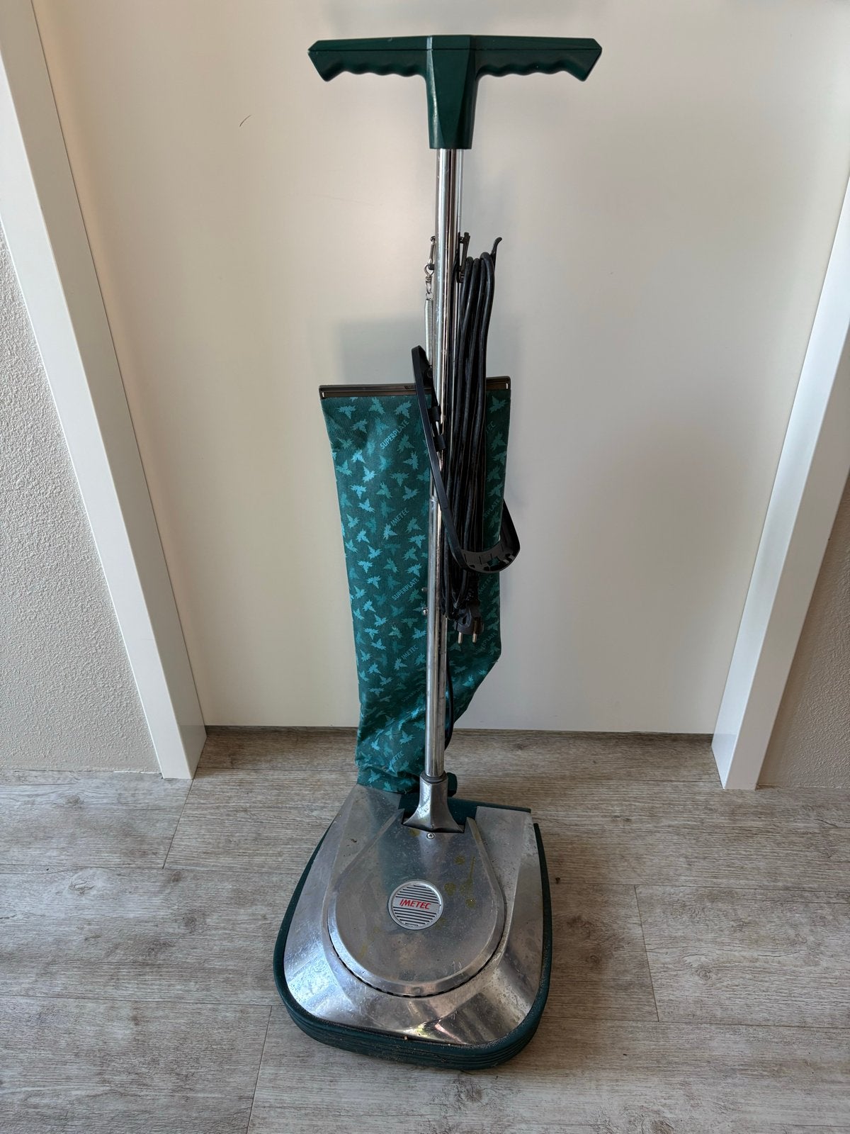 Vintage Duplex Vloerreiniger/Boenmachine - Werkt nog!, Ophalen, Overige merken, Gebruikt, Vloerreiniger