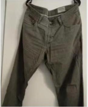 nette CAMEL ACTIVE ribcorduroy buin Grijs 52 26 W38 L32, Verzenden, Zo goed als nieuw, Maat 52/54 (L), Grijs