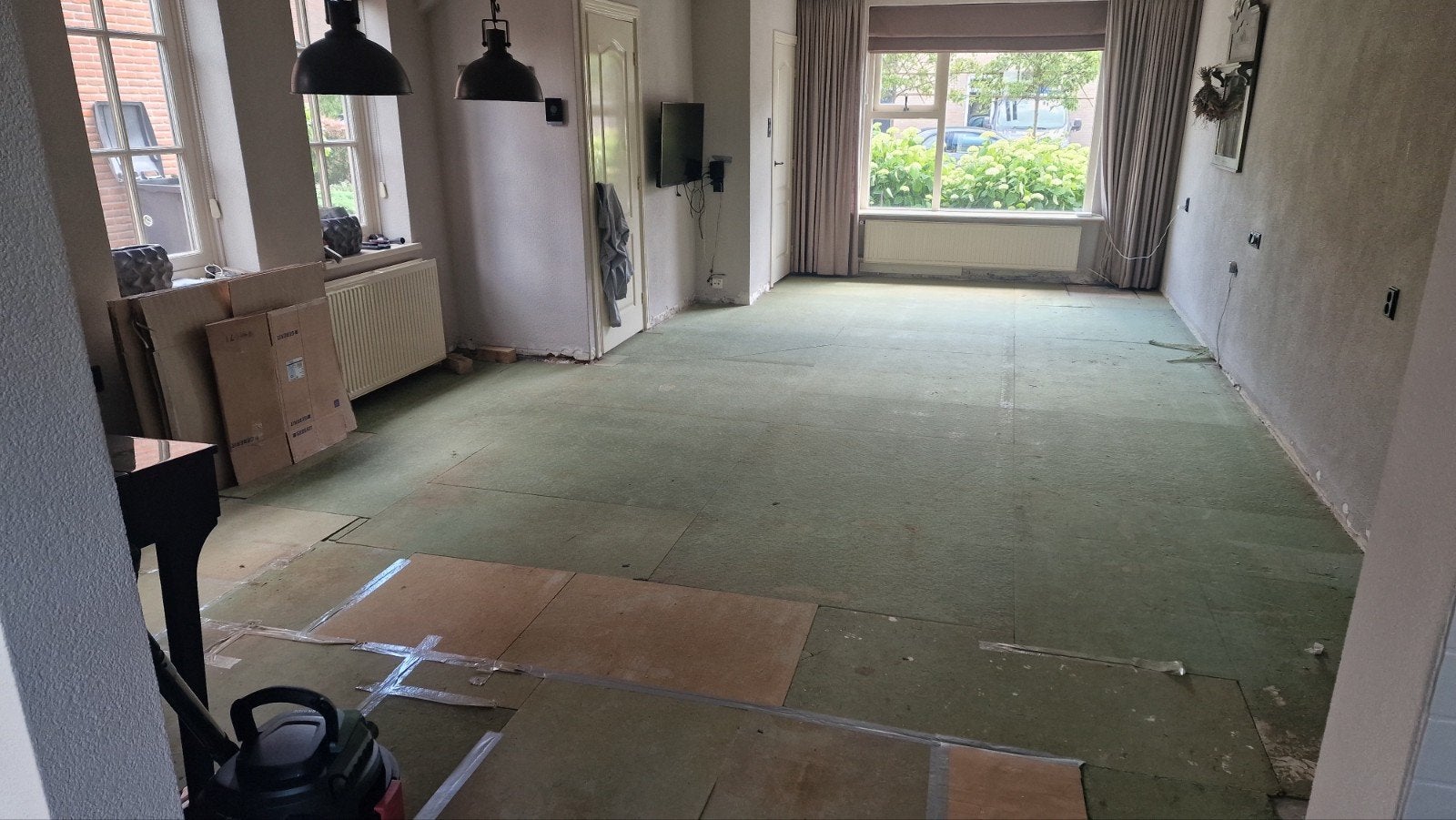 Ondervloerplaten voor laminaat of parket, Ophalen, Gebruikt, Overige materialen, Overige typen