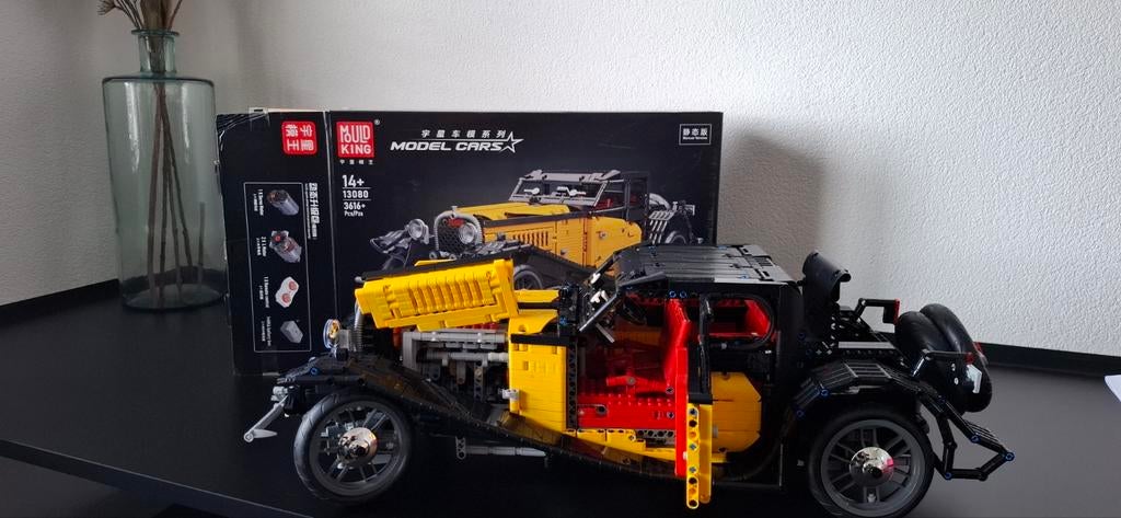 Mould King oldtimer., Ophalen of Verzenden, Zo goed als nieuw, Bus of Vrachtwagen, Overige merken