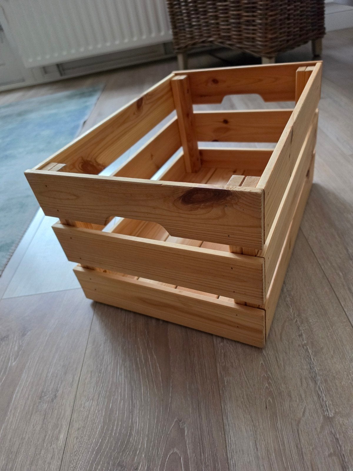 IKEA KNAGGLIG Kist, groot, 46x31x25 cm, Ophalen, Zo goed als nieuw