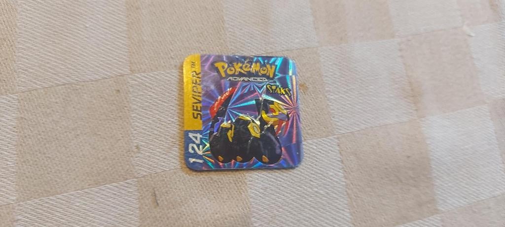 pokemon magneet panini staks holo Seviper uit 2003, Ophalen of Verzenden, Nieuw, Overige typen