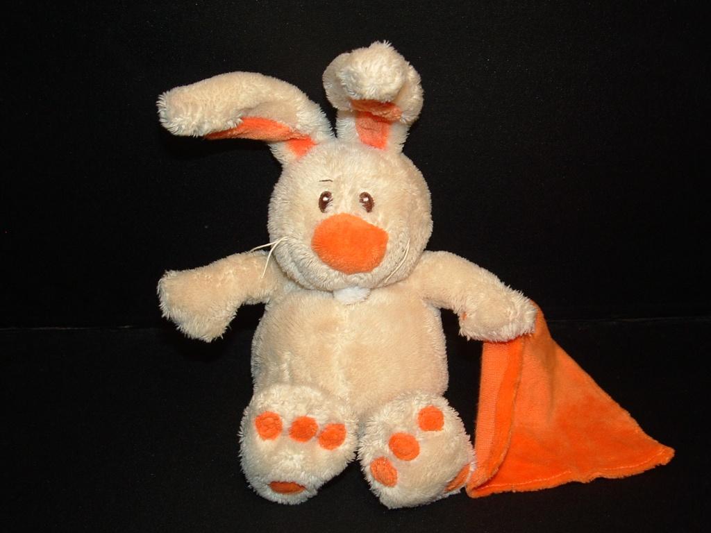 ANNA CLUB PLUSH KONIJN MR LUCA VELOURS ROOMKLEURIG, Verzenden, Nieuw, Overige typen