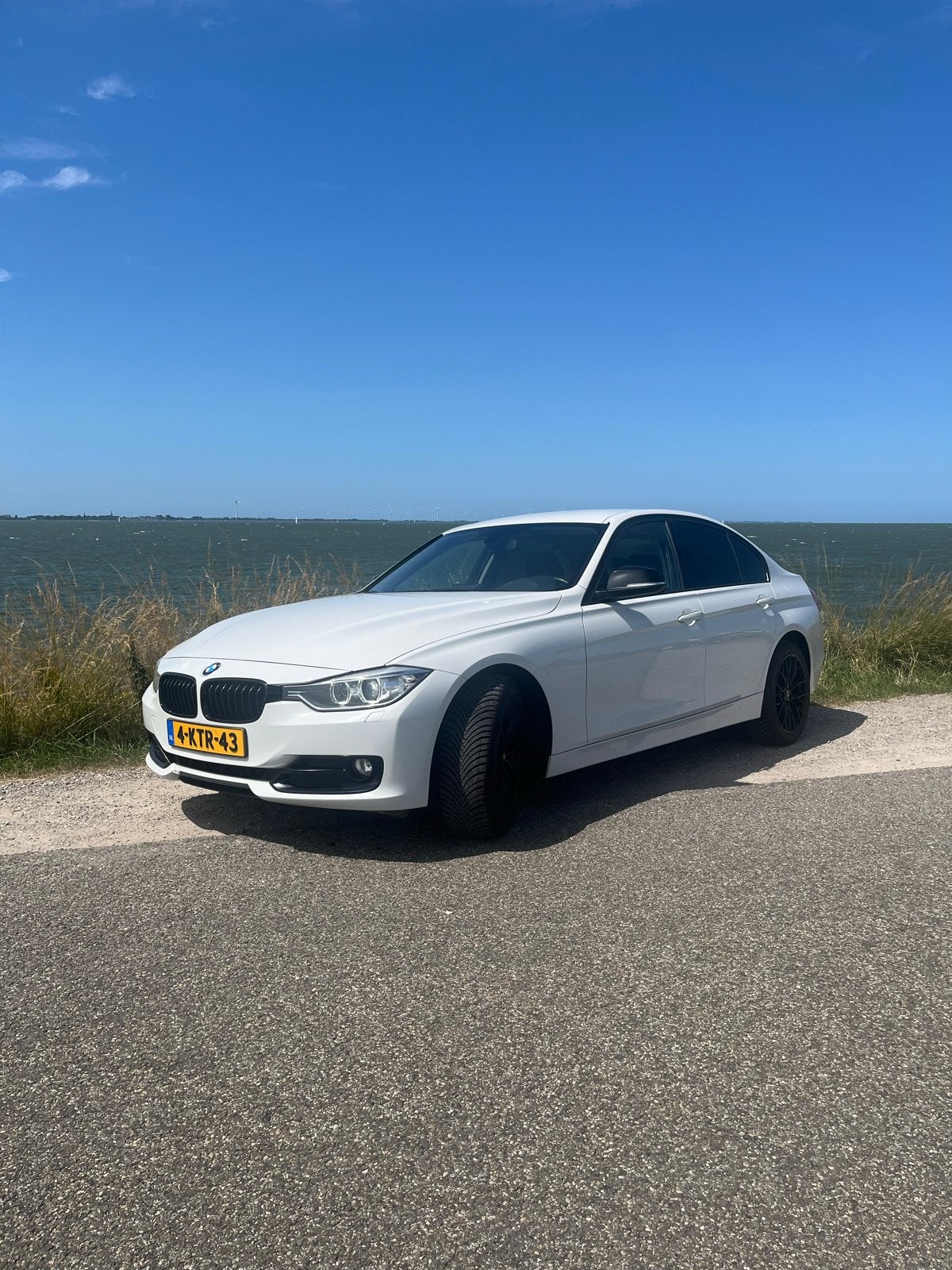 BMW 316i Executive sport, Auto's, 1360 kg, Zwart, 4 cilinders, Leder en Stof