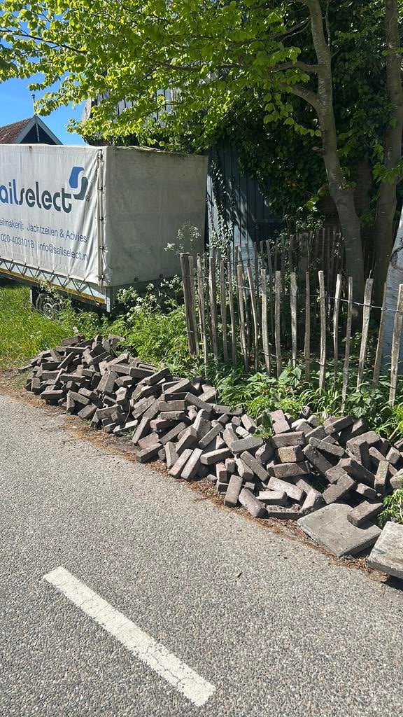Klinkers gratis afhalen, Ophalen, Zo goed als nieuw, Overige typen