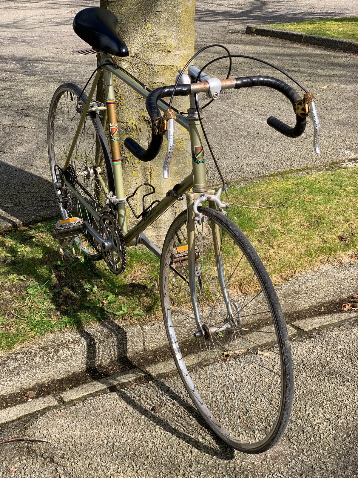 Vintage racefiets Pacific schuurvondst, Fietsen en Brommers, Overige merken, Gebruikt, Staal, Ophalen of Verzenden