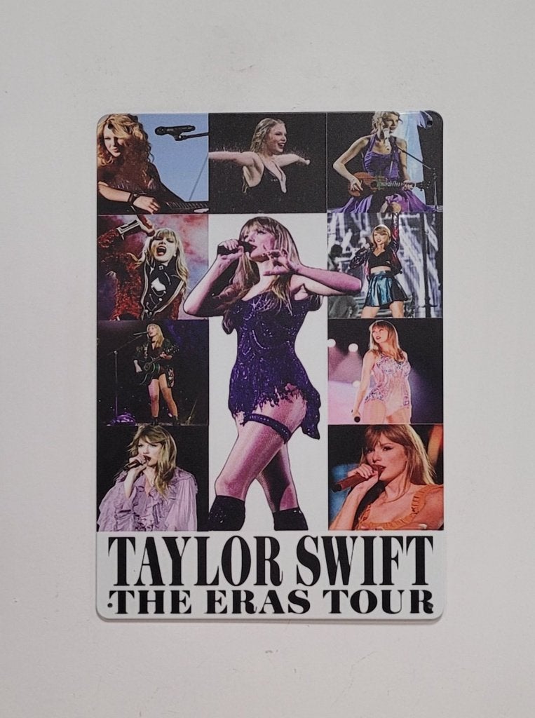 Taylor Swift Era's Tour reclamebord van metaal wandbord deco, Info@deconoord.nl, Deco Noord, Nieuw, Ophalen of Verzenden