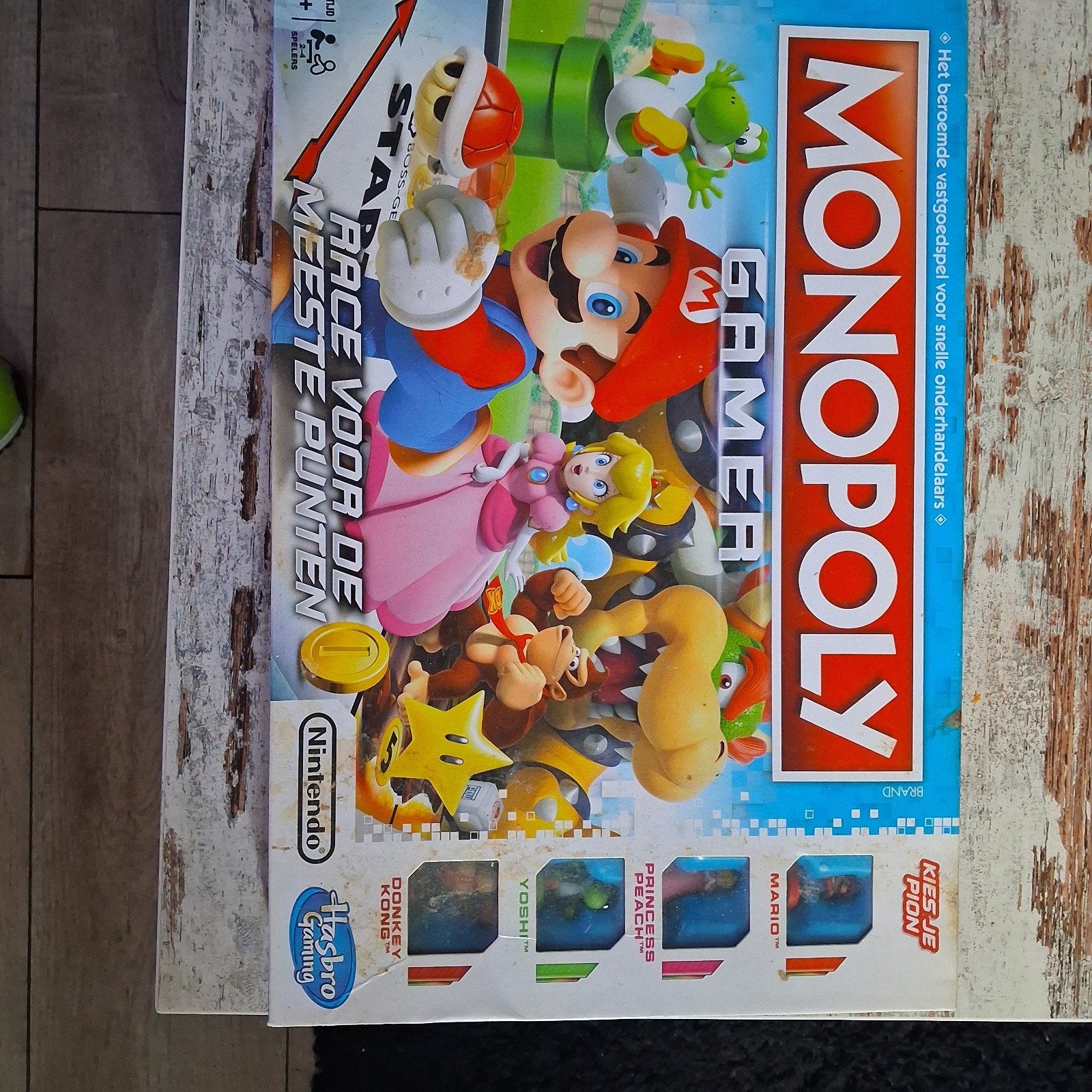 Monopoly Gamer Nederlands - Race voor de Meeste Punten, Een of twee spelers, Ophalen of Verzenden, Zo goed als nieuw, Hasbro Gaming