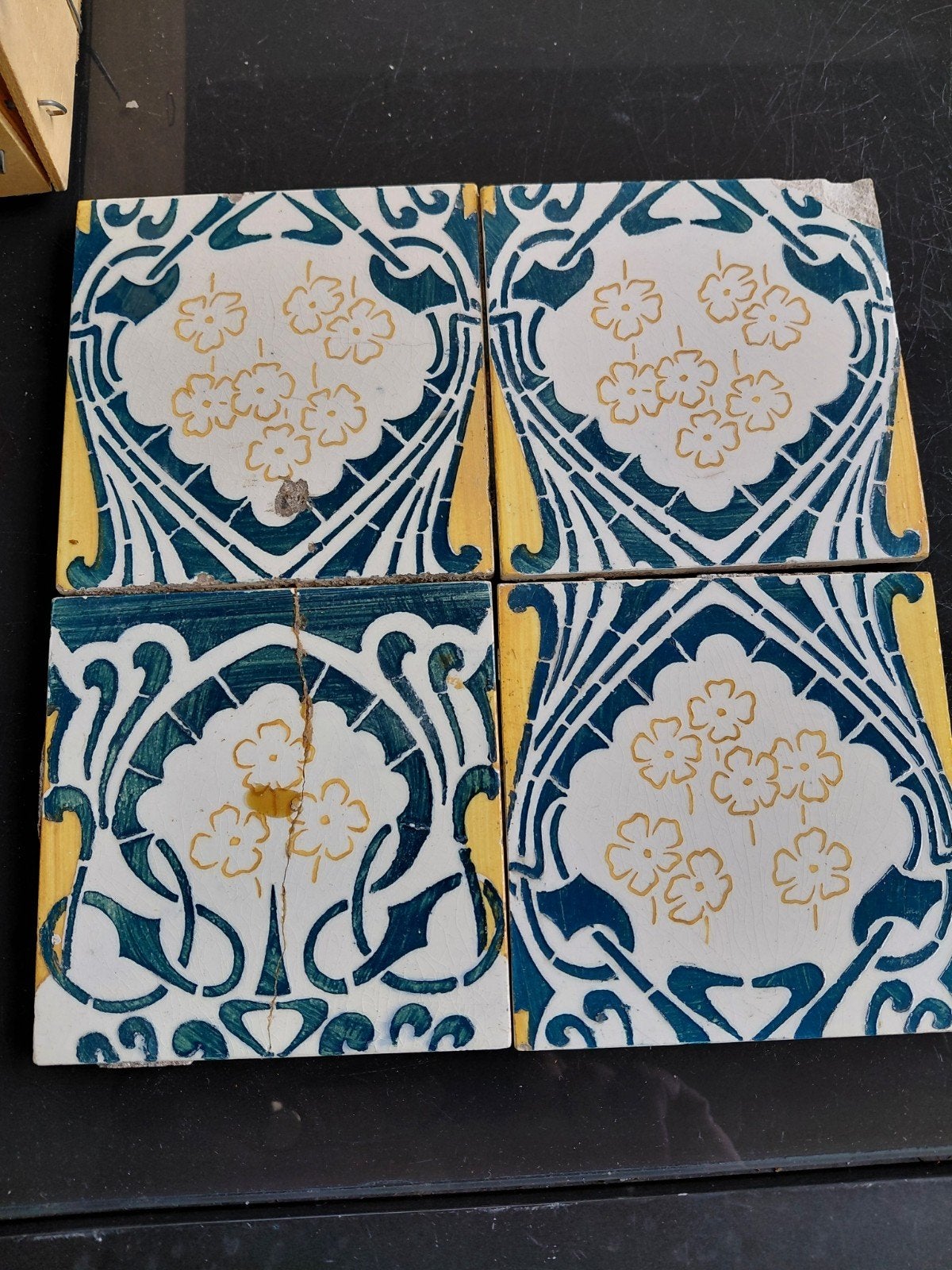 Een prachtige collectie antieke Delfts Blauwe tegels, precie, Antiek en Kunst, Ophalen of Verzenden