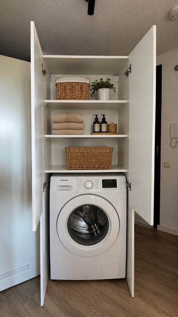 Wasmachine kast/ ombouw kast, Ophalen, Gebruikt, 25 tot 50 cm, 50 tot 100 cm