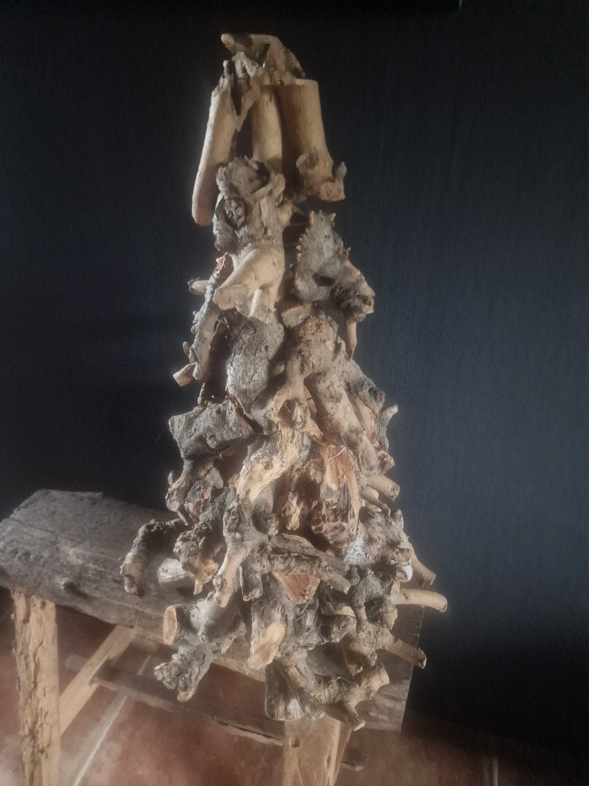 Kerstboom H 60 cm, Ophalen, Zo goed als nieuw