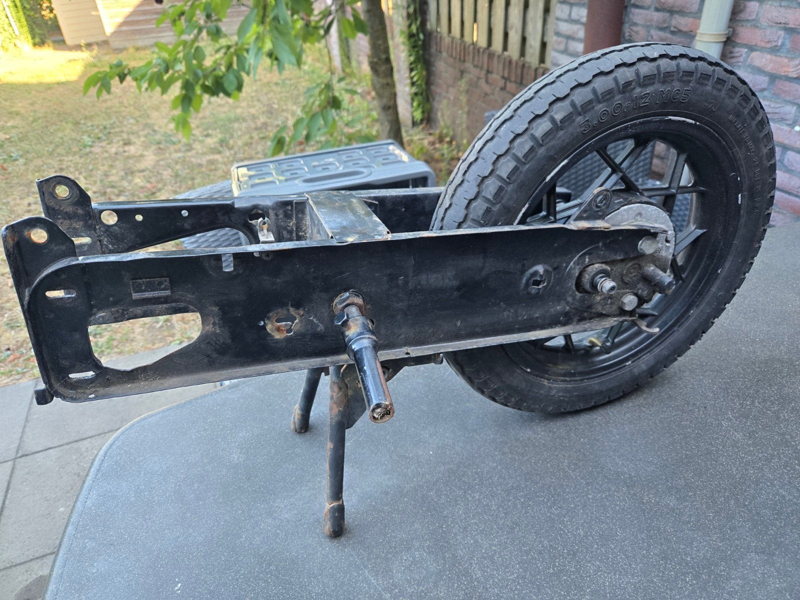 Gilera Citta achterbrug met band en bromklok, Ophalen of Verzenden