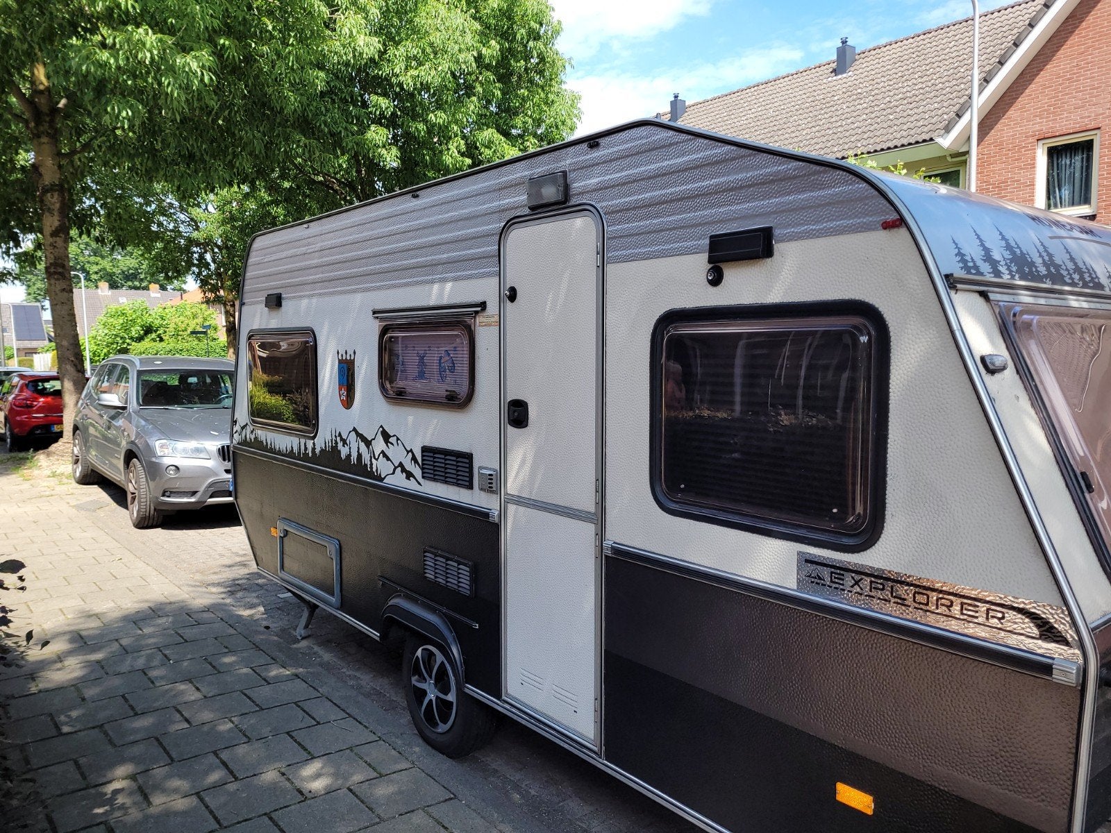 Home-Car Eureka 49 uit 1985, Caravans en Kamperen, Home-car, Vast bed, Rondzit, Luifel