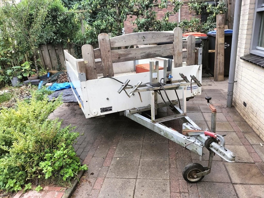 TE koop Fietsendrager Twinny Load met gratis bagagewagen, Auto diversen, Fietsendragers, Ophalen, 2 fietsen, Gebruikt, Trekhaakdrager