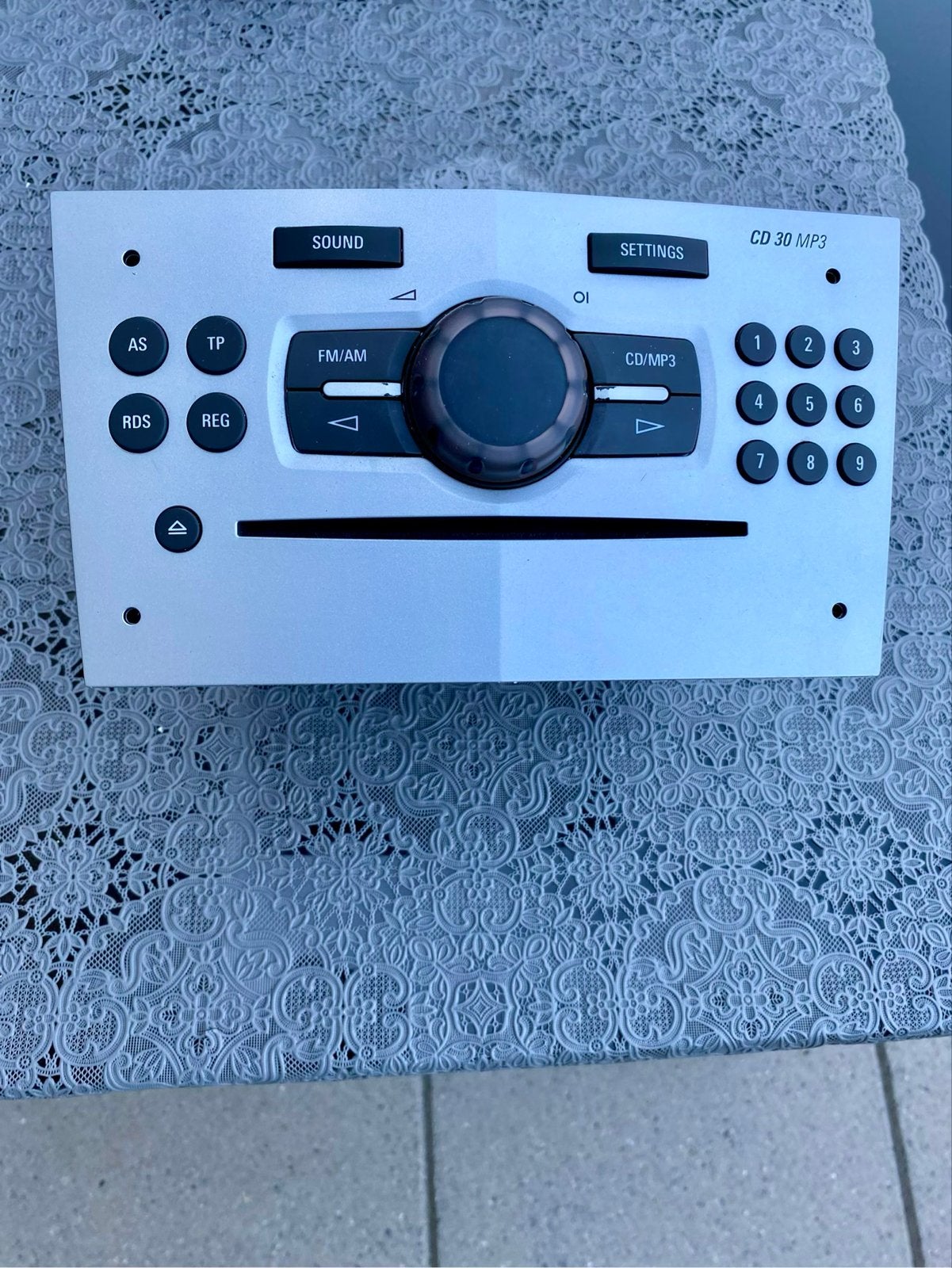 Opel CD 30 MP3 Autoradio - Delphi Grundig, Ophalen, Gebruikt