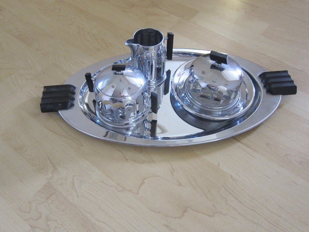 Art-deco ontbijt/theeset in zeer goede staat, Ophalen