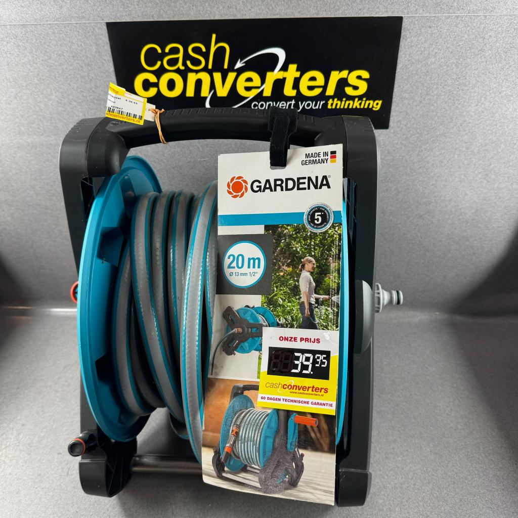 Gardena Tuinslang Haspel | 20 meter | SALE | 403647, Tuin en Terras, Tuinslangen, Ophalen of Verzenden, Gebruikt, Tuinslang