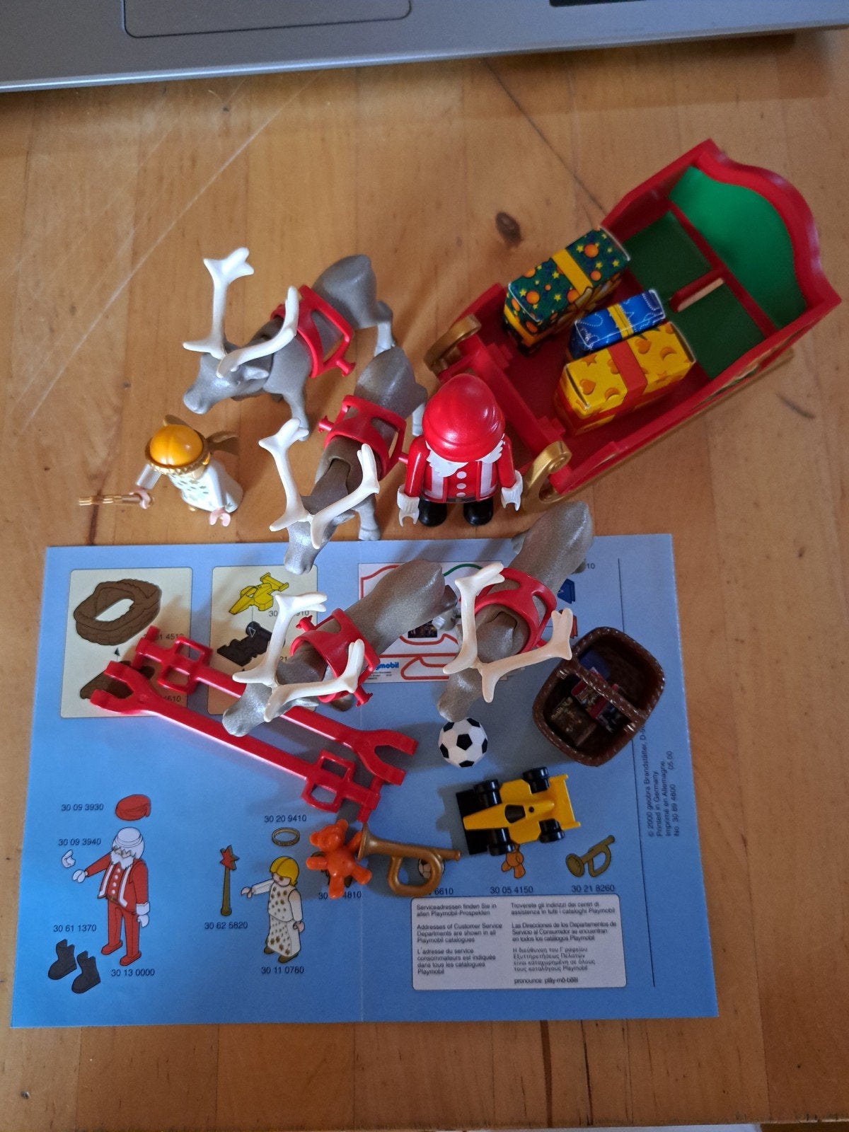 Playmobil kerst are slee, Ophalen of Verzenden, Zo goed als nieuw