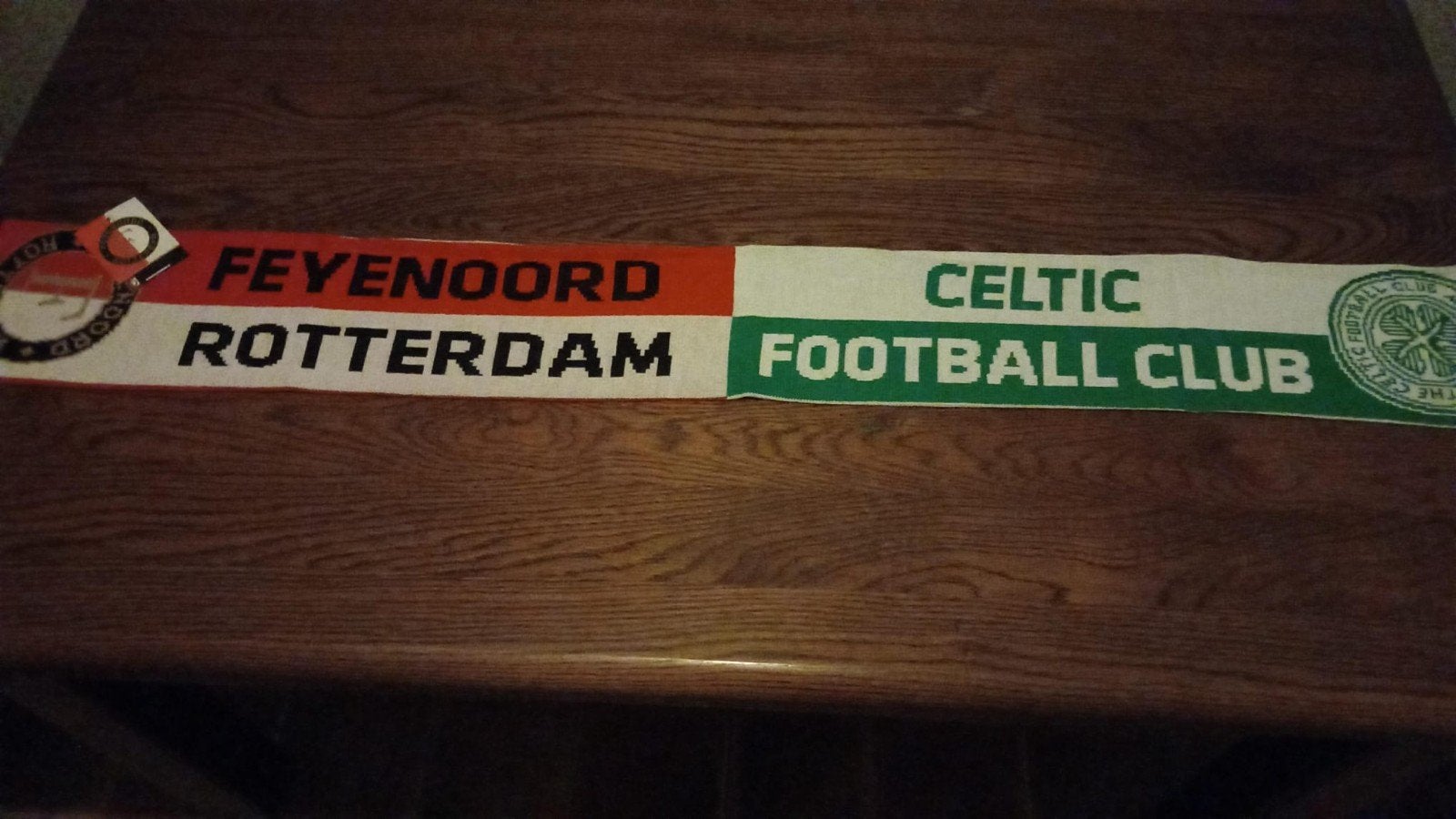 Feyenoord- Celtic wedstrijdsjaal, Verzenden, Nieuw, Feyenoord, Vaantje of Sjaal