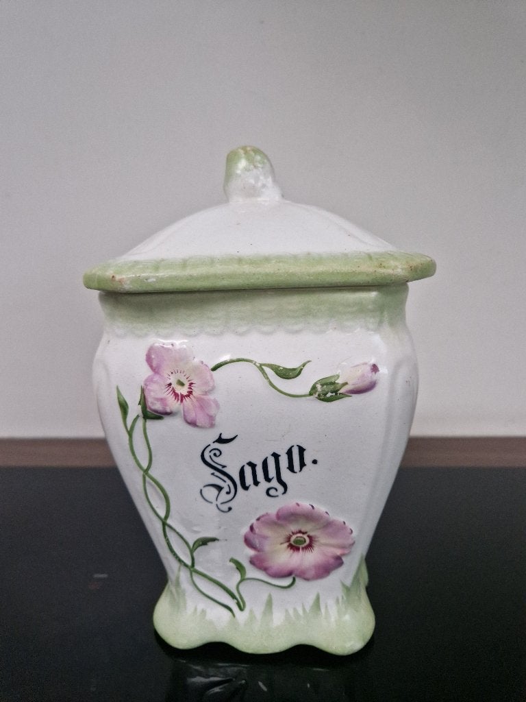 Antieke SAGO voorraadpot, Ophalen of Verzenden